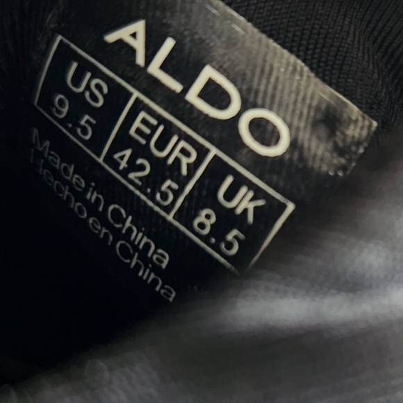 Aldo Lace Up Sneakers Size 9.5 - Picture 9 of 10